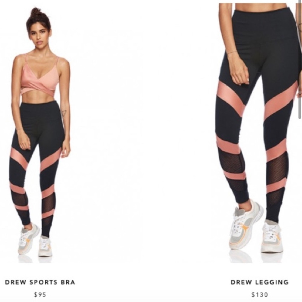 Beach Bunny Activewear Matching leggings and sports bra XS